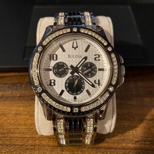 Bulova quartz chronograph.